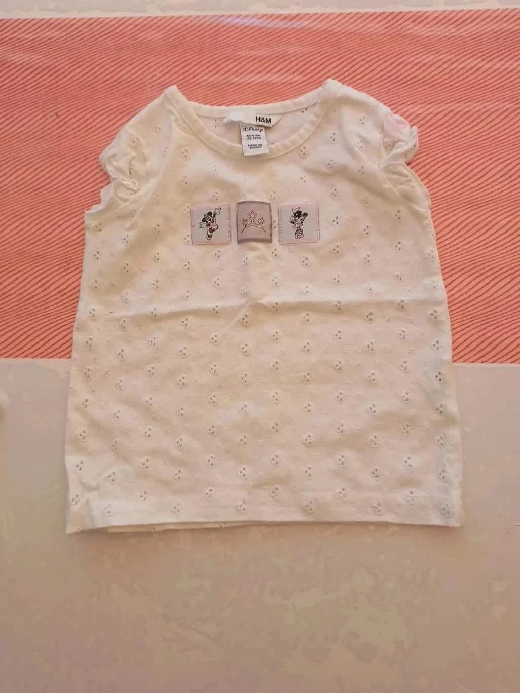 T-shirt H&M Minnie Disney 12-18 meses – photo 3